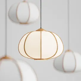 H m bamboo pendant light